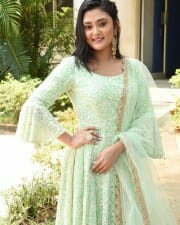 Actress Megha Chowdhury At Oorantha Anukuntunnaru Teaser Launch Stills 16