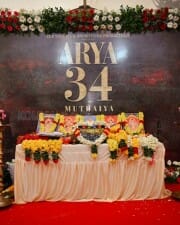 Arya 34 Movie Pooja Photos 03