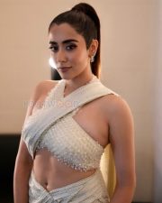 Dazzling Actress Jonita Gandhi in a White Pearl Halter Outfit Photos 04 Dazzling Actress Jonita Gandhi in a White Pearl Halter Outfit Photos 04