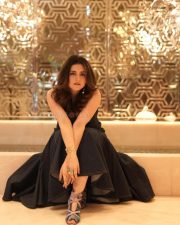 Gorgeous Riddhi Dogra in a Black Gown Photos 02