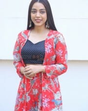 Heroine Deviyani Sharma at Saithan Trailer Launch Pictures 25