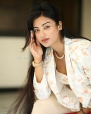 Model Ankitha Thakur at Miss India Competition Press Meet Pictures 09