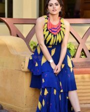 Sexy Ridhi Dogra in a Printed Dress Picture 01