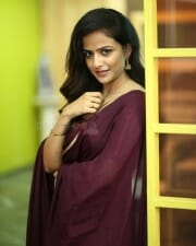 Actress Vaishnavi Chaitanya at Baby Interview Pictures 14