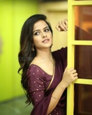 Actress Vaishnavi Chaitanya at Baby Interview Pictures 20