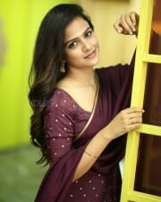 Actress Vaishnavi Chaitanya at Baby Interview Pictures 22