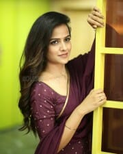 Actress Vaishnavi Chaitanya at Baby Interview Pictures 23