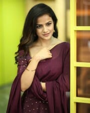 Actress Vaishnavi Chaitanya at Baby Interview Pictures 26
