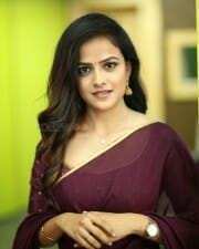 Actress Vaishnavi Chaitanya at Baby Interview Pictures 27