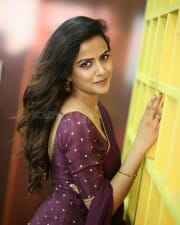 Actress Vaishnavi Chaitanya at Baby Interview Pictures 31