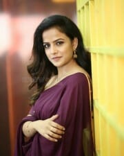 Actress Vaishnavi Chaitanya at Baby Interview Pictures 32