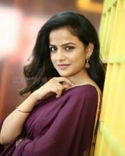Actress Vaishnavi Chaitanya at Baby Interview Pictures 34
