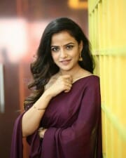 Actress Vaishnavi Chaitanya at Baby Interview Pictures 36