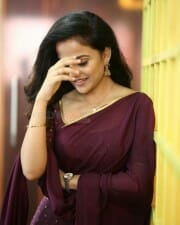 Actress Vaishnavi Chaitanya at Baby Interview Pictures 38