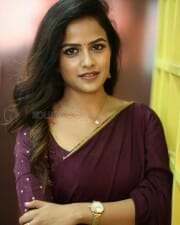 Actress Vaishnavi Chaitanya at Baby Interview Pictures 43