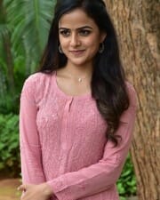 Actress Vaishnavi Chaitanya at Baby Movie Thank You Meet Photos 07