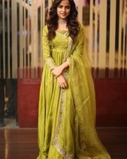 Actress Vaishnavi Chaitanya at Jack Movie Kiss Song Launch Event Photos 17