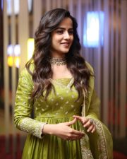 Actress Vaishnavi Chaitanya at Jack Movie Kiss Song Launch Event Photos 23