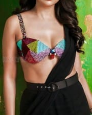 Desi Hot Tejasswi Prakash in a Colorful Lehenga Photos 01