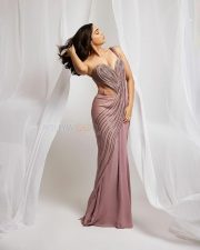 Elegant Sharvari Wagh in an One Shoulder Saree Gown with a Heart Shaped Design at MAMI Opening Ceremony Photos 02 Elegant Sharvari Wagh in an One Shoulder Saree Gown with a Heart Shaped Design at MAMI Opening Ceremony Photos 02