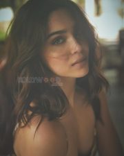 Ethereal Sharvari Wagh Cleavage in a Dark Floral Print Bikini Top Photos 01 Ethereal Sharvari Wagh Cleavage in a Dark Floral Print Bikini Top Photos 01