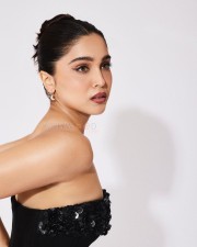 Glamorous Sharvari Wagh in an Off Shoulder Little Black Dress Photos 02