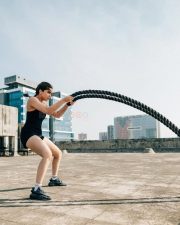 Hot Sharvari Wagh Rope Workout Session Photos 03