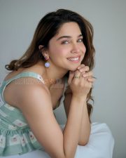 Sparkling Actress Sharvari Wagh in a White Tee and Floral Denim Corset Photos 02 Sparkling Actress Sharvari Wagh in a White Tee and Floral Denim Corset Photos 02