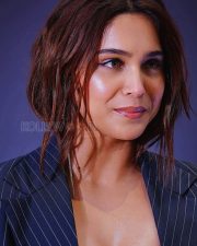 Sultry Sharwari Wagh Cleavage in a Navy Pinstripe Blazer Photos 03 Sultry Sharwari Wagh Cleavage in a Navy Pinstripe Blazer Photos 03