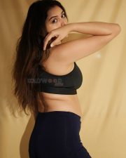 Telugu Actress Vedvika Soni in a Black Sports Bra with a High Waisted Bell Bottom Style Pants Photos 03 Telugu Actress Vedvika Soni in a Black Sports Bra with a High Waisted Bell Bottom Style Pants Photos 03