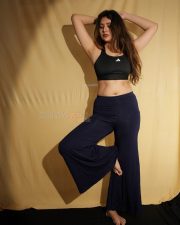 Telugu Actress Vedvika Soni in a Black Sports Bra with a High Waisted Bell Bottom Style Pants Photos 08 Telugu Actress Vedvika Soni in a Black Sports Bra with a High Waisted Bell Bottom Style Pants Photos 08
