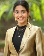 Actress Pragati Srivastava at Manu Charitra Movie Teaser Launch Pictures 04