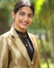 Actress Pragati Srivastava at Manu Charitra Movie Teaser Launch Pictures 05