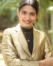 Actress Pragati Srivastava at Manu Charitra Movie Teaser Launch Pictures 09