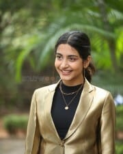 Actress Pragati Srivastava at Manu Charitra Movie Teaser Launch Pictures 13
