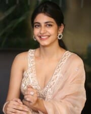 Actress Pragati Srivastava at Manu Charitra Pre Release Event Pictures 19