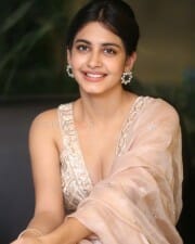 Actress Pragati Srivastava at Manu Charitra Pre Release Event Pictures 24