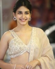 Actress Pragati Srivastava at Manu Charitra Pre Release Event Pictures 33