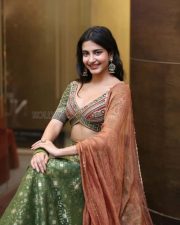 Actress Pragati Srivastava at Peddha Kapu 1 Trailer Launch Photos 38
