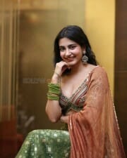 Actress Pragati Srivastava at Peddha Kapu 1 Trailer Launch Photos 39