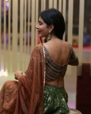 Actress Pragati Srivastava at Peddha Kapu 1 Trailer Launch Photos 43
