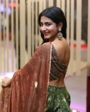 Actress Pragati Srivastava at Peddha Kapu 1 Trailer Launch Photos 44