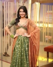 Actress Pragati Srivastava at Peddha Kapu 1 Trailer Launch Photos 49