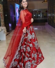 Actress Yukti Thareja at Rangabali Pre Release Event Photos 17