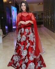 Actress Yukti Thareja at Rangabali Pre Release Event Photos 19
