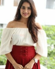 Actress Yukti Thareja at Rangabali Success Meet Photos 47
