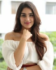 Actress Yukti Thareja at Rangabali Success Meet Photos 52