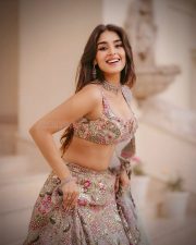 Blooming Yukti Thareja in a Traditional Designer Lehenga Pictures 02