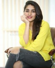 Heroine Yukti Thareja at Rangabali Interview Photos 19