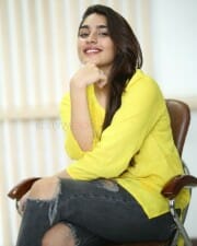 Heroine Yukti Thareja at Rangabali Interview Photos 22